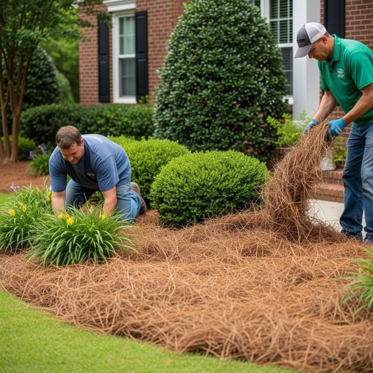 Mulch & Pine Straw Installation